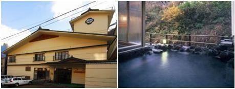 趣きある玉城屋旅館の外観と内観の写真
