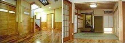 木の温かみを感じる宮九木工製作所施工例の写真