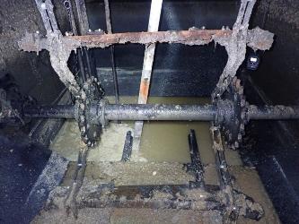 設備の老朽化の進行