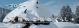 屋根に雪が積もっている画像のバナー