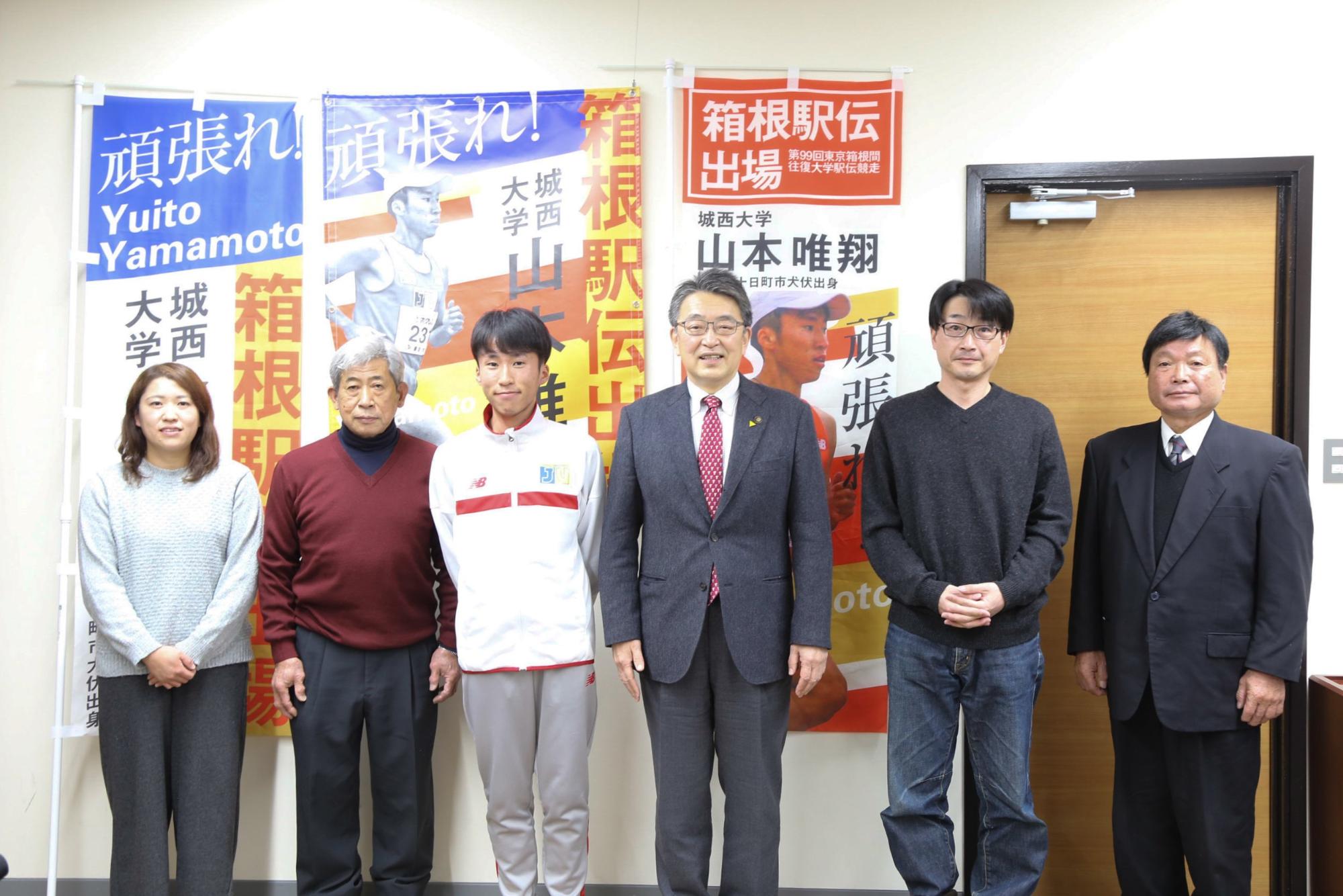 山本選手報告会1