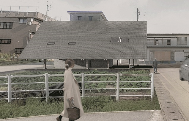 大屋根雁木の家~失われた雁木造りの記憶の継承~