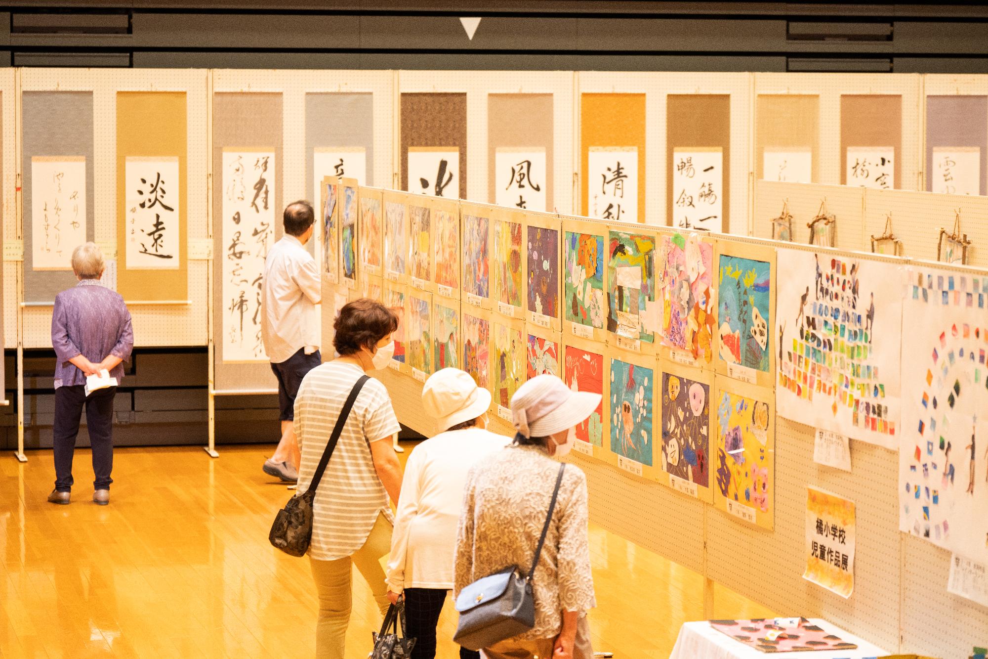 文化祭作品展