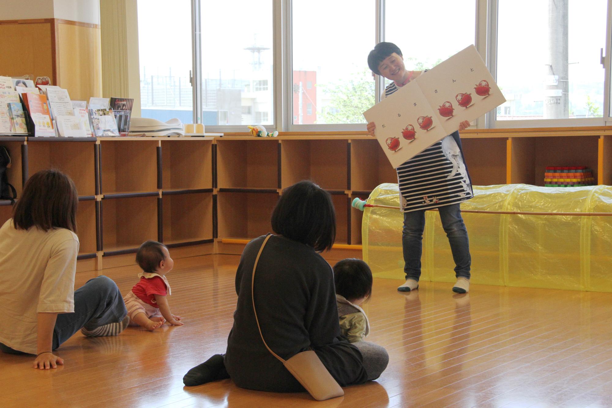 子育て支援センターくるるの室内の様子5