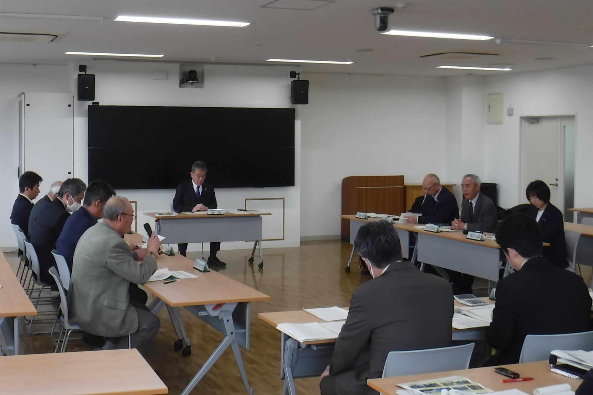 第23回JR東日本発電取水総合対策市民協議会の様子