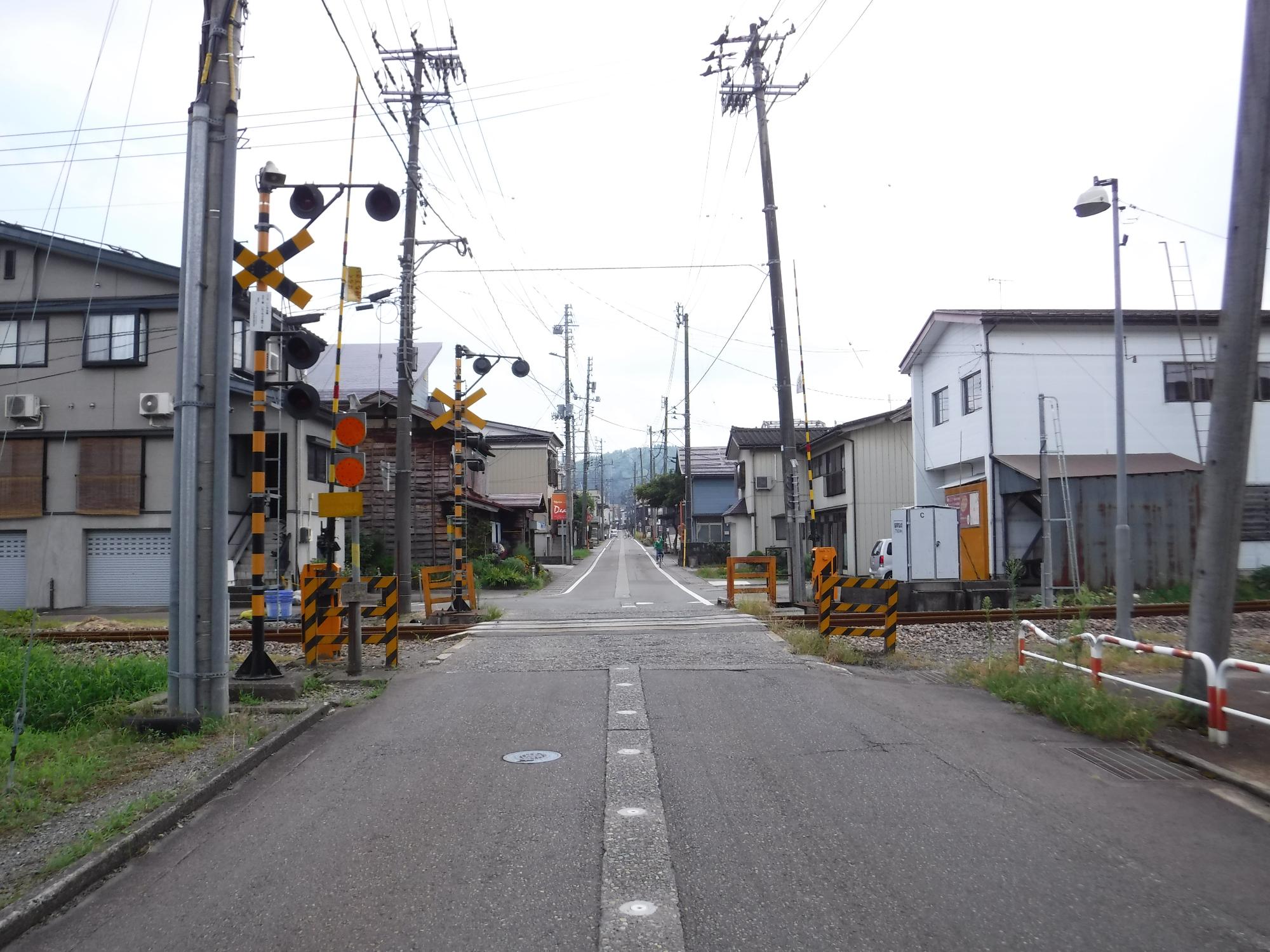 稲荷町踏切 現況写真