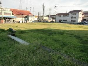 敷地内より撮影された、明石公園南側の景観の写真