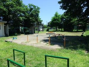 入り口付近より撮影された、住吉公園の全景写真