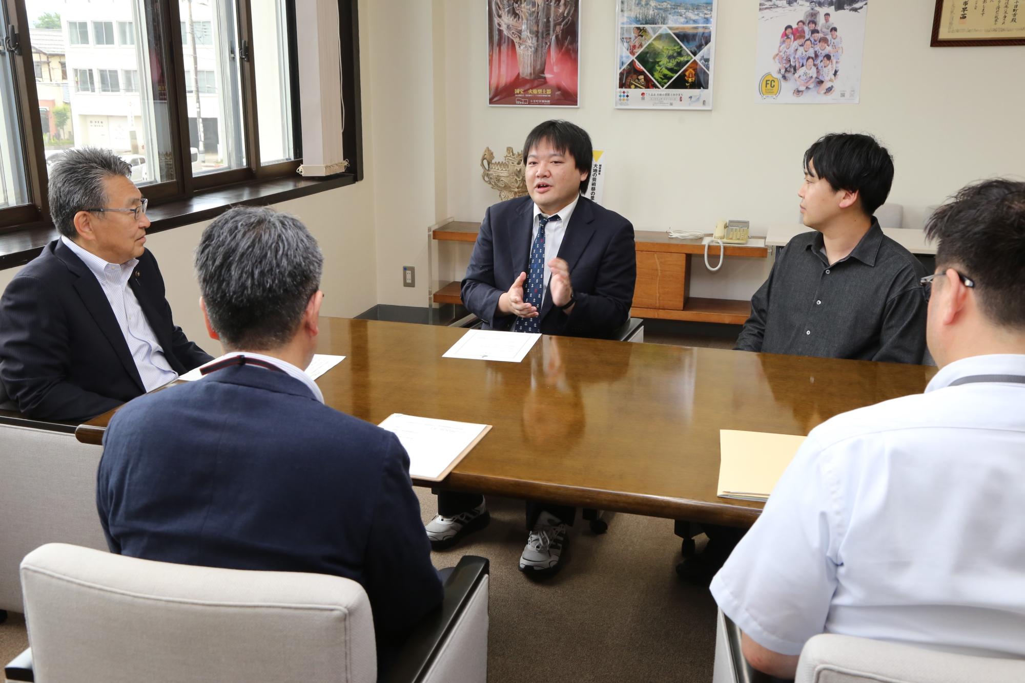 抱負を語る中島さん