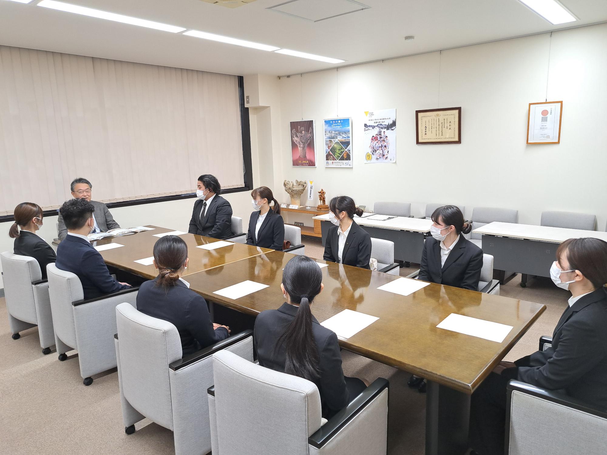 ふれあいトークの様子