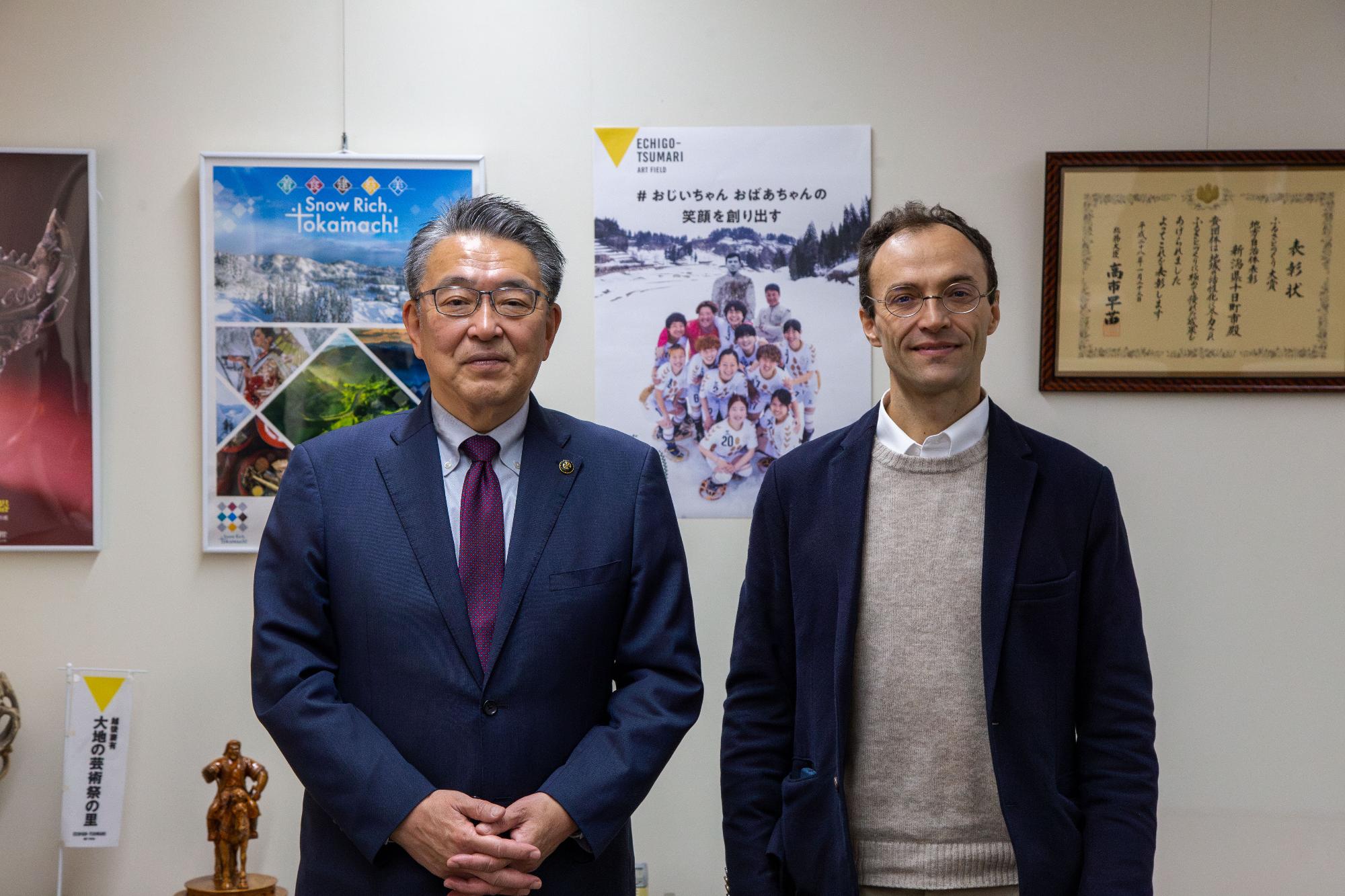 アントワーヌ隊員との写真