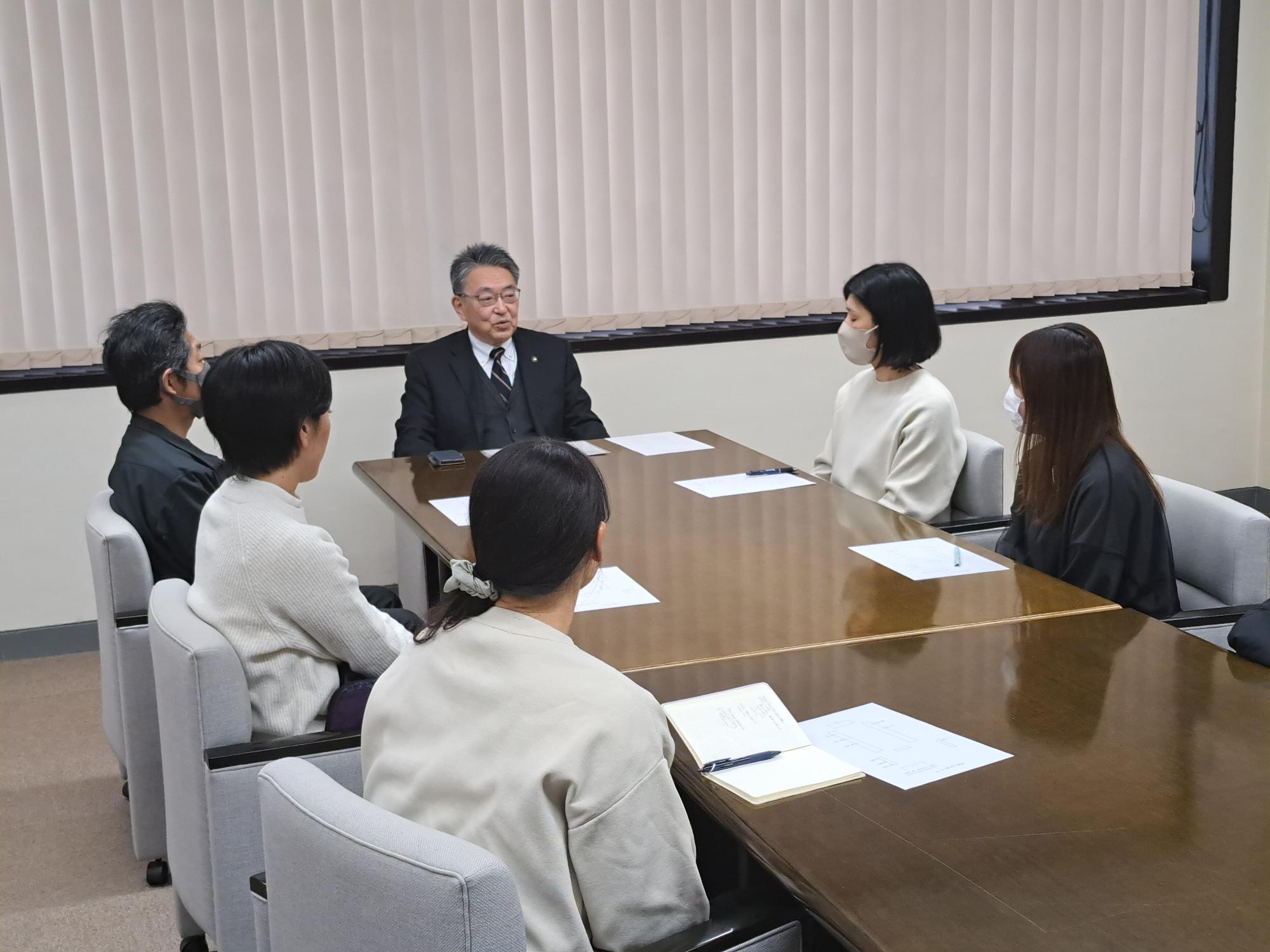 ふれあいトークの様子