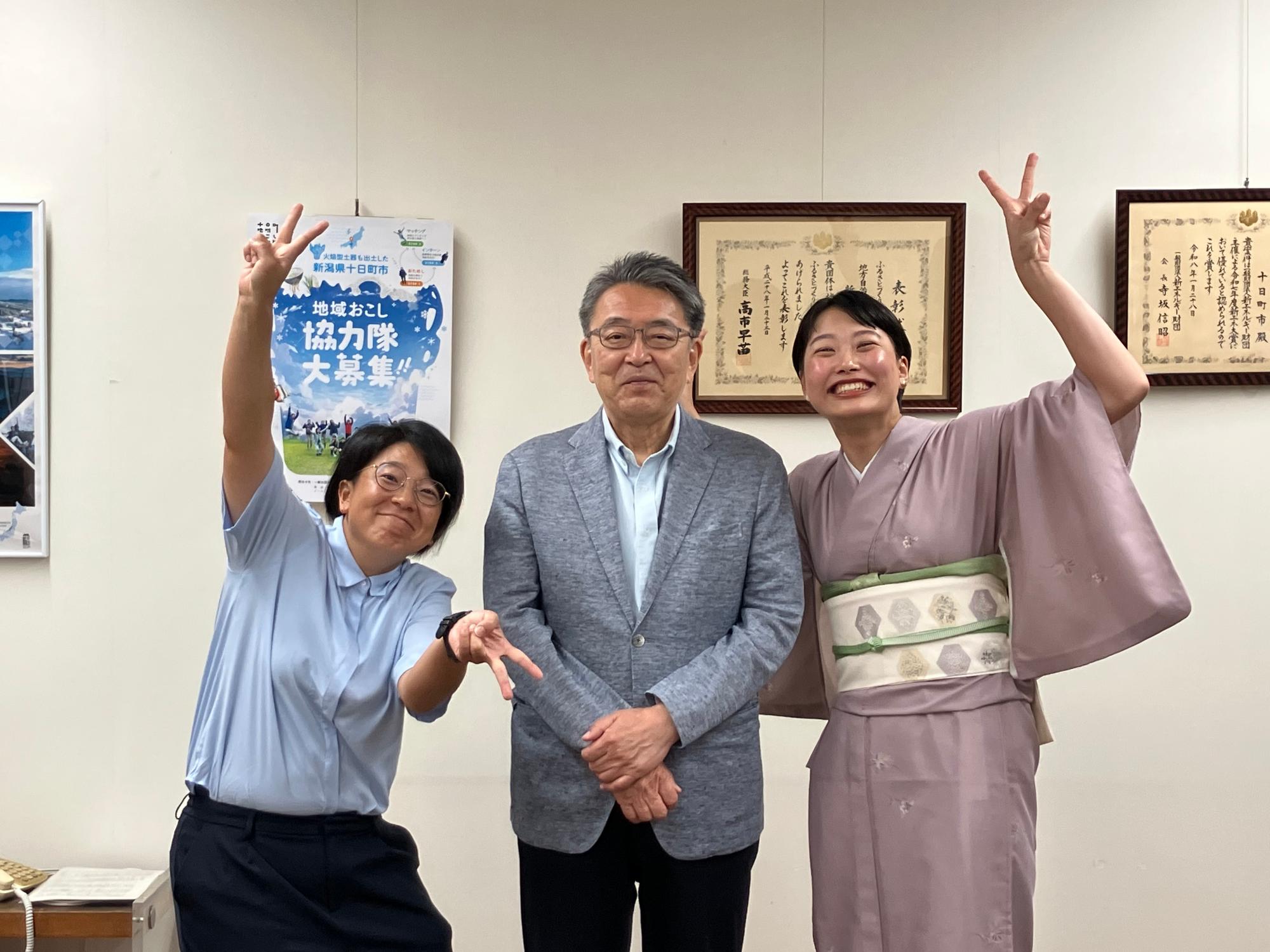 記念撮影