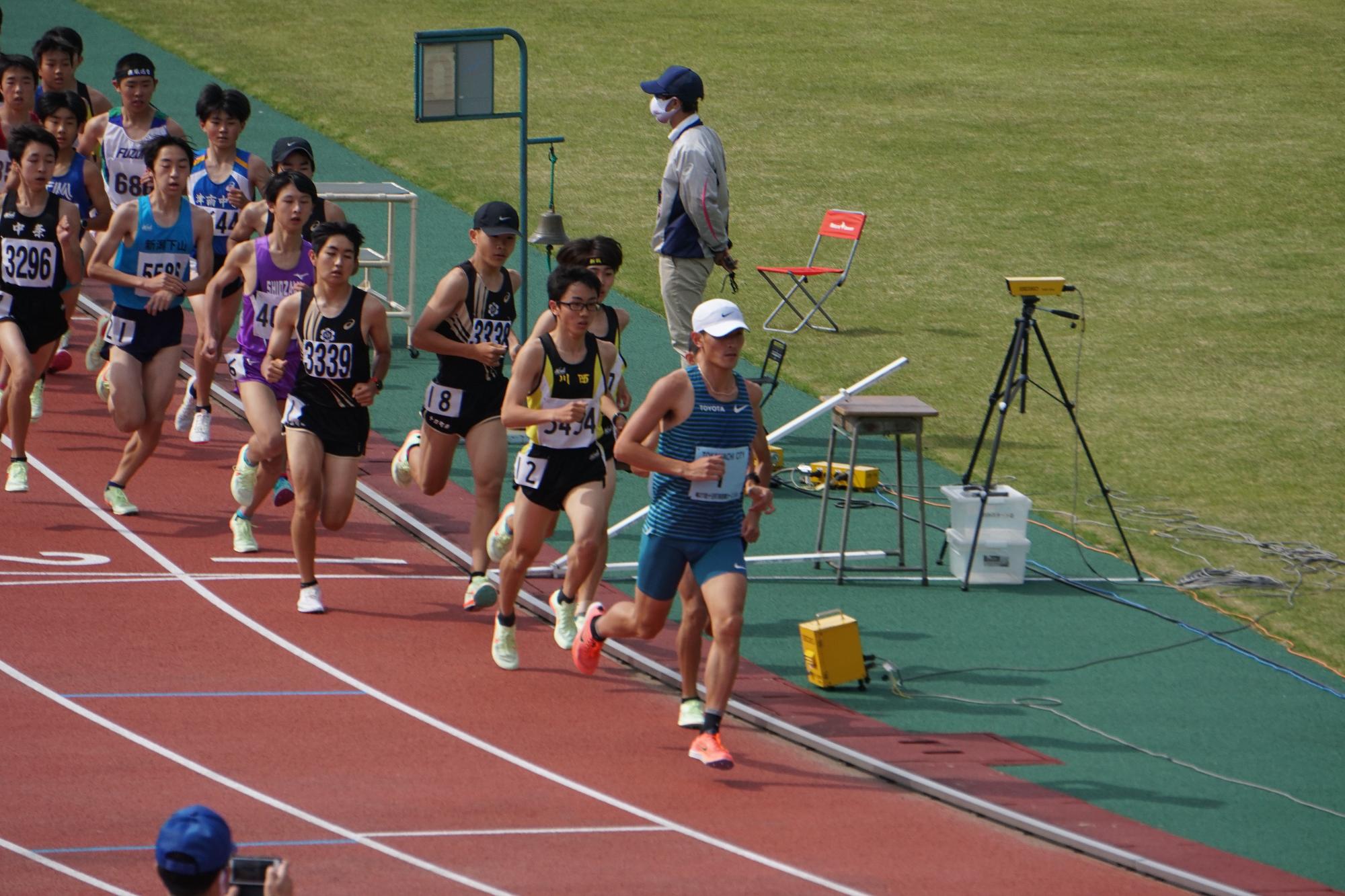 服部勇馬選手2