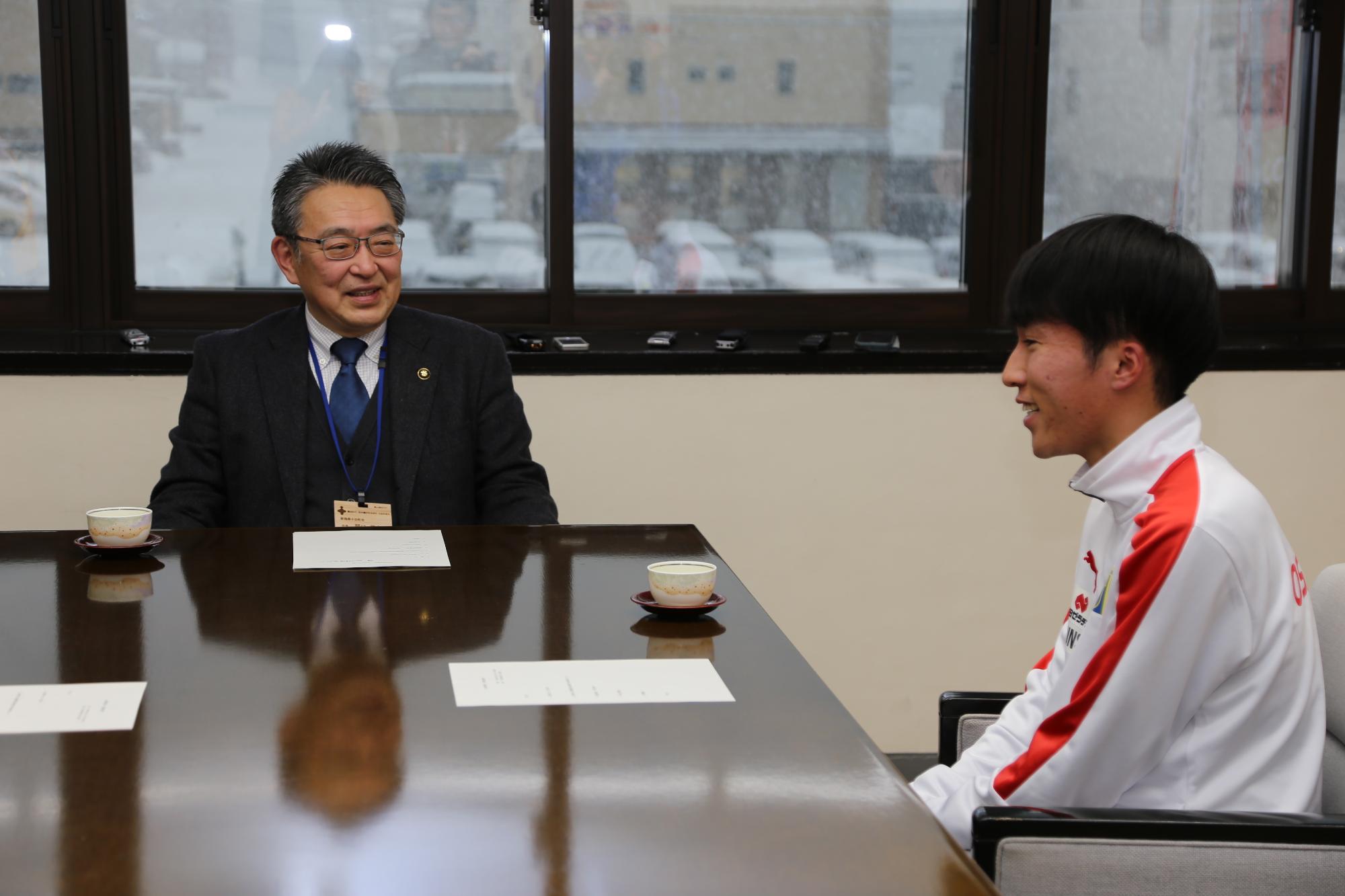 山本選手報告会4