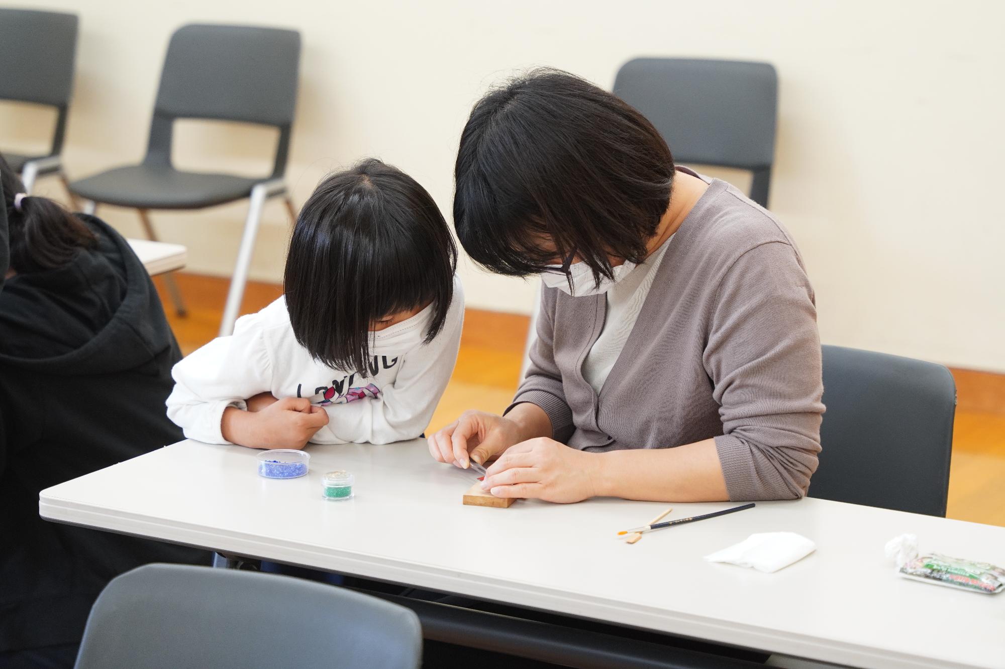 製作中の様子