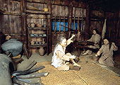「馬場上ムラのくらし 雪どけごろ」/奈良時代(約1200年前)